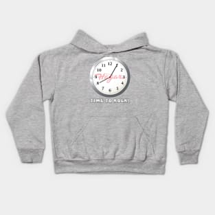 There's Only One Time to Rock! Kids Hoodie